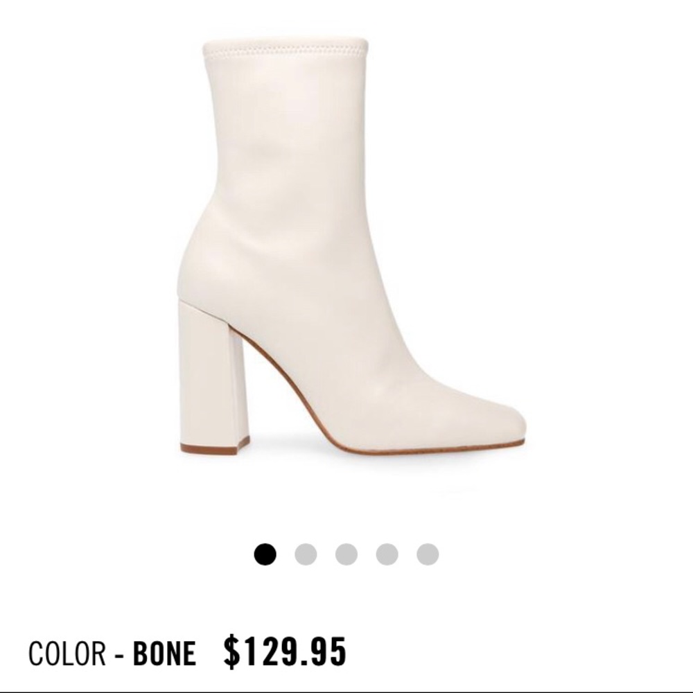 Steve Madden Lynden Bone Heels